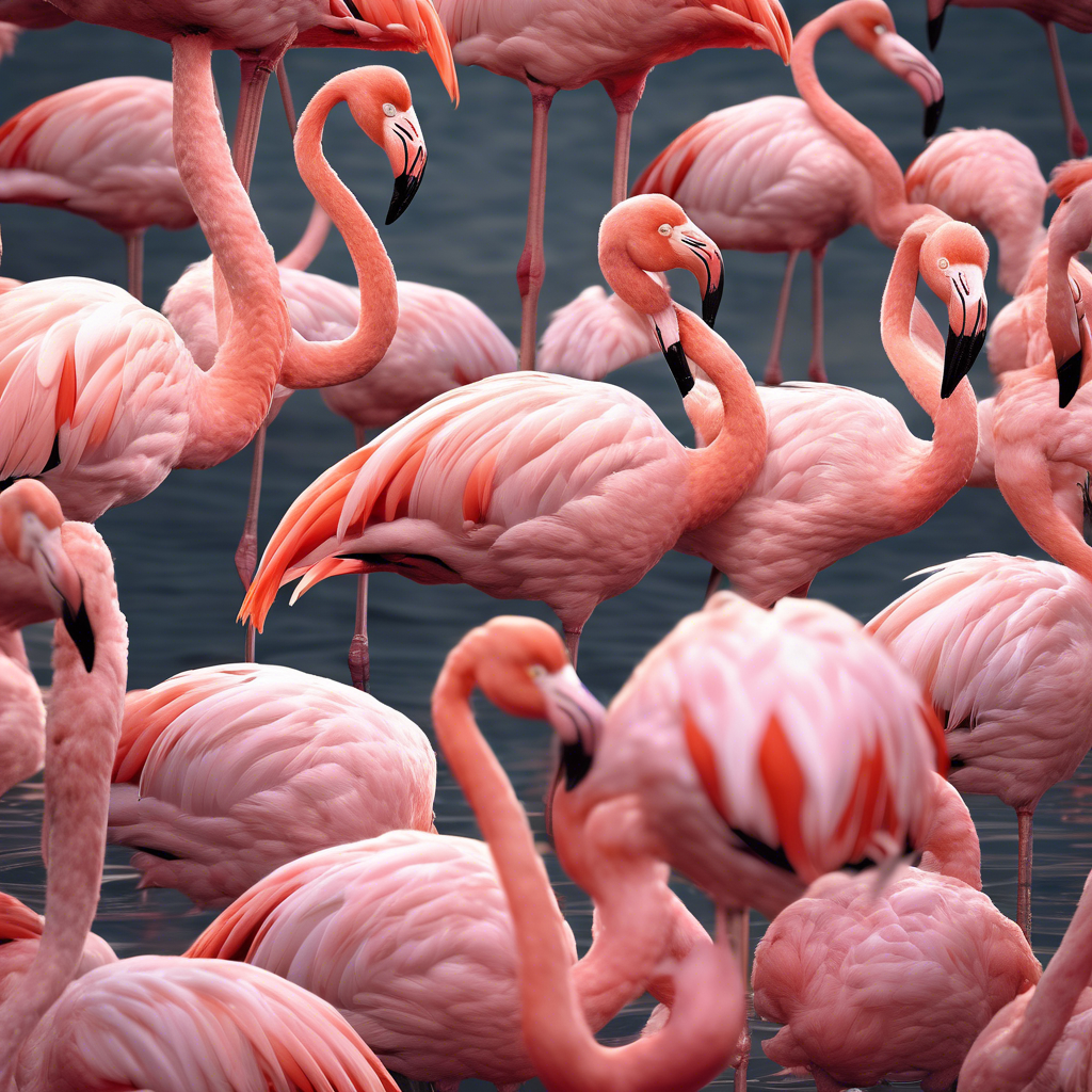 ¿Por qué los flamencos son rosas?